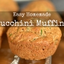 Zucchini / Courgette Muffins | www.myfoododyssey.com