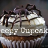 Creepy Pumpkin Cupcakes | www.myfoododyssey.com