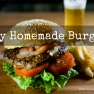 Easy Homemade Burgers | www.myfoododyssey.com