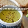 Creamy Broccoli & Cheddar Soup | www.myfoododyssey.com