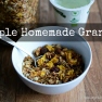 Simple Homemade Granola | www.myfoododyssey.com