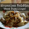 Lithuanian Koldunai (Meat Dumplings) | www.myfoododyssey.com