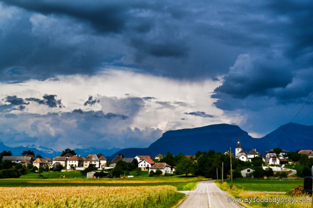 Angry Sky, Northern Provence | www.myfoododyssey.com