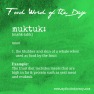 Food Word of the Day: Muktuk | www.myfoododyssey.com